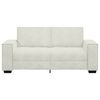 vidaXL 2-personers sofa 180x78x84 cm velour cremefarvet