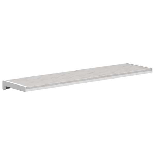 vidaXL Vindueskarm Marmor Tekst -enure 60 x 25 x 4,5 cm PVC
