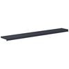 vidaXL Vindueskarm Anthracit med tr&aelig;struktur 120 x 25 x 4,5 cm PVC