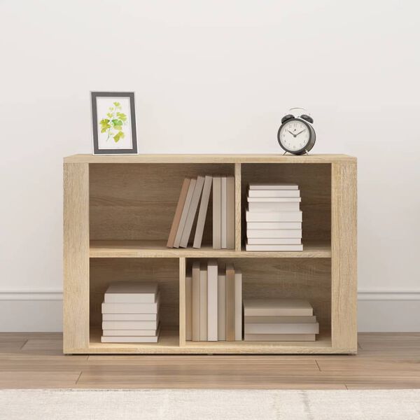 vidaXL skænk 80x30x54 cm konstrueret træ sonoma egetræsfarve