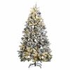 vidaXL kunstigt juletr&aelig; 300 LED'er og kugles&aelig;t h&aelig;ngslet 300 cm