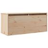 vidaXL v&aelig;gskab 80x30x35 cm massivt fyrretr&aelig;