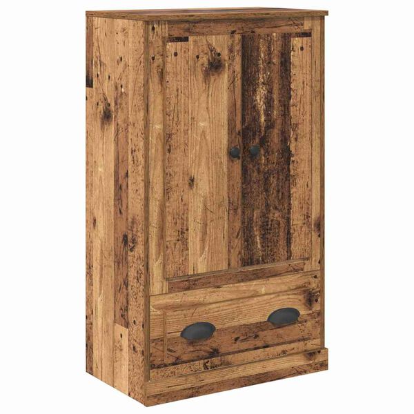 vidaXL Highboard Gammelt tr&aelig; 60 x 35,5 x 103,5 cm Konstrueret tr&aelig;
