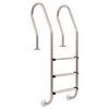 vidaXL poolstige 3 trin rustfrit st&aring;l 304 120 cm