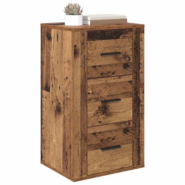 vidaXL Sideboard Gammelt tr&aelig; 40 x 33 x 70 cm Konstrueret tr&aelig;
