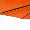 vidaXL parasol med st&aring;lstang 225x225x212 cm terracotta