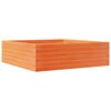 vidaXL plantekasse 80x80x23 cm massivt fyrretr&aelig; gyldenbrun