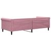 vidaXL daybed 90x200 cm velour pink