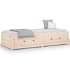 vidaXL daybed 90x190 cm Single massivt fyrretræ