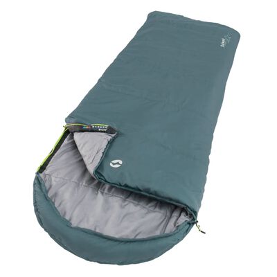 Outwell sovepose Campion Lux venstresidet lynlås blågrøn