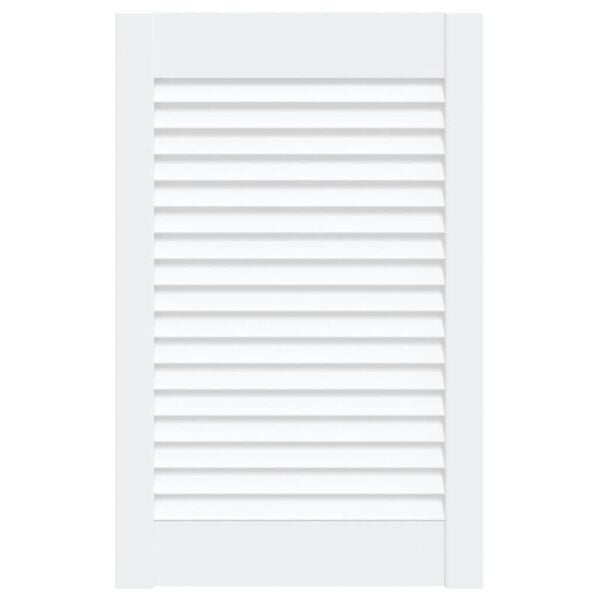 vidaXL skabsl&aring;ge 61,5x39,4 cm lameldesign massivt fyrretr&aelig; hvid