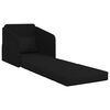 vidaXL Sovesofa 60cm Sort Stof