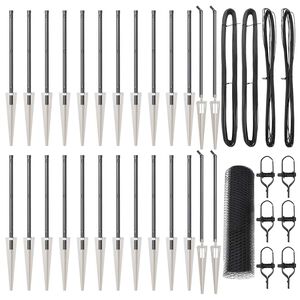 vidaXL Hegnsp&aelig;l Gr&aring;