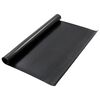 vidaXL Gulvm&aring;tte Sort 1,2 x 2 m Gummi