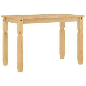 vidaXL spisebord Corona 112x60x75 cm massivt fyrretr&aelig;