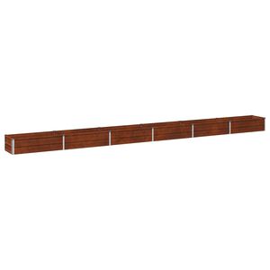 vidaXL H&aelig;vet Havebed Rusten 480 x 40 x 24 cm karton