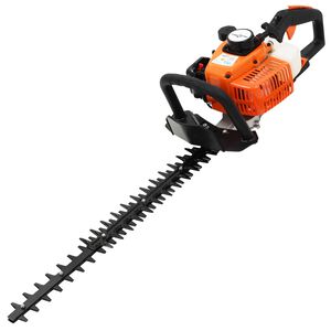 vidaXL benzindrevet h&aelig;kkeklipper 722 mm orange og sort