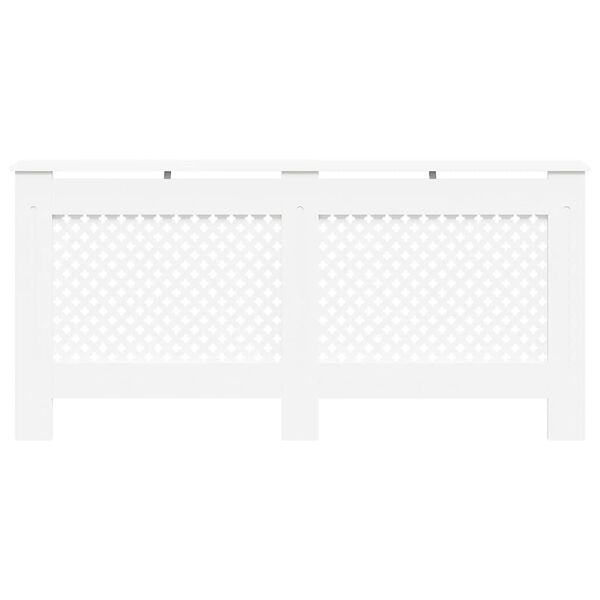 vidaXL radiatorskjuler MDF 172x19x81,5 cm hvid