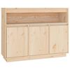 vidaXL sk&aelig;nk 104,5x34x80 cm massivt fyrretr&aelig;