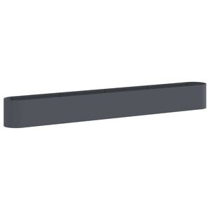 vidaXL H&aelig;vet Havebed Antracit 360 x 40 x 40 cm