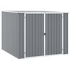 vidaXL haveskur 195x198x159 cm galvaniseret st&aring;l gr&aring;