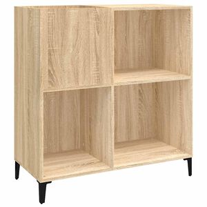 vidaXL vinylskab 84,5x38x39 cm konstrueret tr&aelig; sonoma-eg