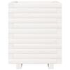 vidaXL plantekasse 40x40x49,5 cm massivt fyrretræ hvid