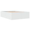 vidaXL sengestel 120x190 cm konstrueret træ hvid