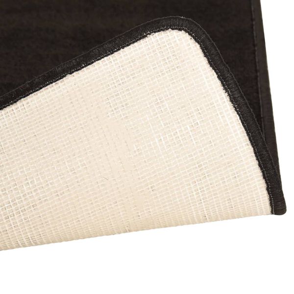 vidaXL shaggy t&aelig;pper 3 dele h&oslash;jt luv sort