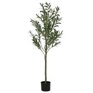 vidaXL kunstigt oliventr&aelig; 450 blade 120 cm gr&oslash;n