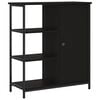 vidaXL skab 70x30x80 cm konstrueret tr&aelig; sort