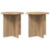 vidaXL Planteholder 2 stk. Artisan-eg 40 x 40 x 40 cm Konstrueret tr&aelig;