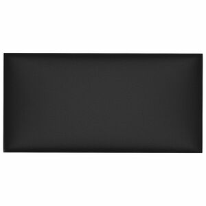 vidaXL V&aelig;ghovedg&aelig;rde 12 stk. 30 x 15 cm Sort Stof