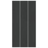 vidaXL Pool Bundark 640 x 321 x 0,1 cm Rektangul&aelig;r Non-woven stof Sort