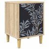 vidaXL Natskab DOKKUM Sonoma-eg 36 x 33 x 50 cm Konstrueret tr&aelig;