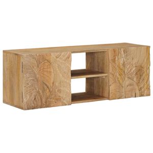 vidaXL V&aelig;g TV Skab 100 x 30 x 35 cm Massivt Mango Tr&aelig; og Ingeni&oslash;rtr&aelig;