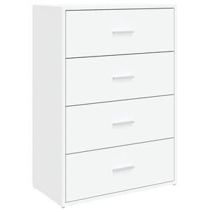 vidaXL skab 60x31x84 cm konstrueret tr&aelig; hvid