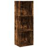 vidaXL bogreol 40x30x114 cm konstrueret tr&aelig; r&oslash;get egetr&aelig;sfarve