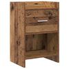 vidaXL Sengeborde Gammelt tr&aelig; 40 x 30 x 60 cm Konstrueret tr&aelig;