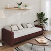 vidaXL daybed med USB 90x200 cm stof lilla
