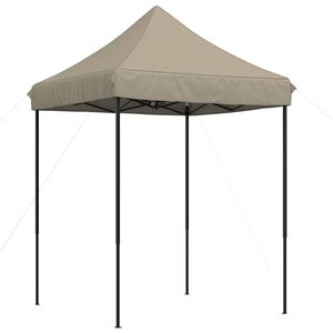 vidaXL pop op-festtelt 200x200x306 cm foldbart gr&aring;brun