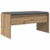 vidaXL Hallb&aelig;nk Artisan Egetr&aelig; 83 x 38 x 40 cm