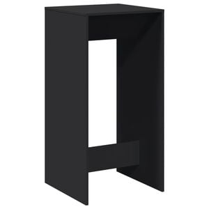 vidaXL barbord 51x50x103,5 cm konstrueret tr&aelig; sort