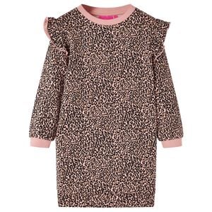 Sweatshirtkjole til b&oslash;rn str. 92 lyser&oslash;d