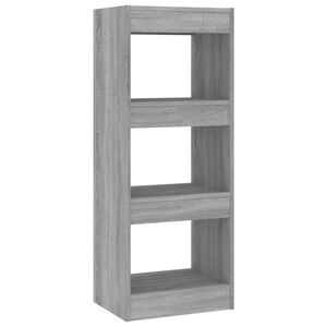 vidaXL bogreol/rumdeler 40x30x103 cm konstrueret tr&aelig; gr&aring; sonoma-eg
