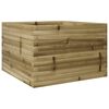 vidaXL plantekasse 70x70x45,5 cm impr&aelig;gneret fyrretr&aelig;