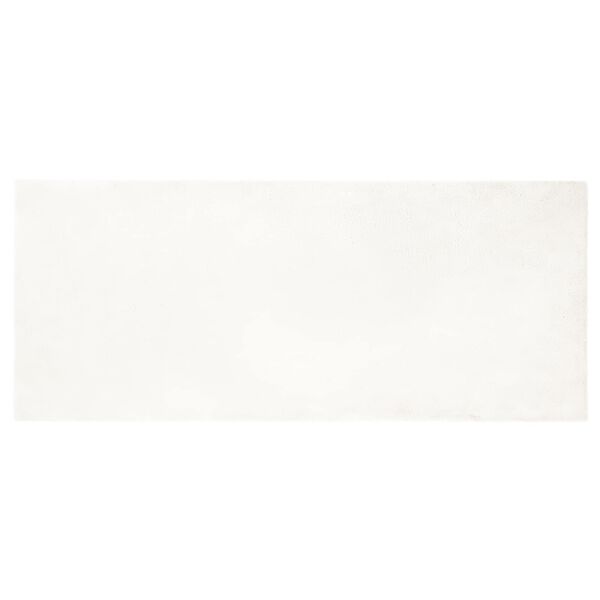 vidaXL Faux Kanin Pels Tæppe Olite Creme 100 x 200 cm Polyester