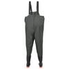 vidaXL waders med støvler str. 45 mørkegrøn