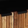 vidaXL Sideboard Naturfarvet 60 x 33,5 x 75 cm Massivt Akacietr&aelig;