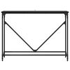 vidaXL Konsolbord Sort eg 102 x 23 x 75 cm Konstrueret tr&aelig;
